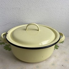 Ancien grand faitout tôle - grand, en
