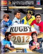 BAYONNE - IMAGE VIGNETTE RUGBY - PANINI TOP 14 2012 - a choisir
