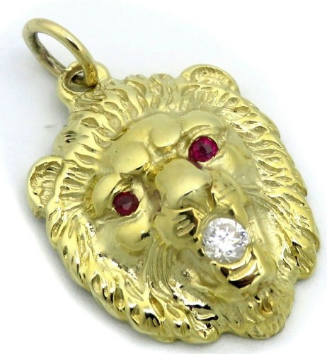 Pendentif neuf lion tête - pendentif,