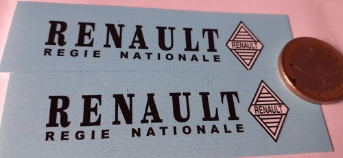 Decals décalcomanie renault - decals,