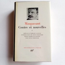 La Pléiades Maupassant  Contes et Nouvelles Tome 1  1974 NRF