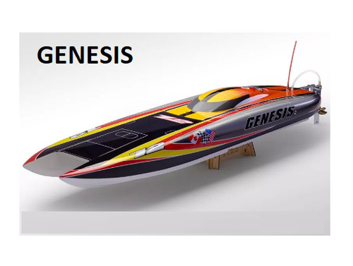 Bateau moteur genesis - à,