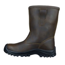 Bottes de sécurité Fourrées cuir- BFM PBV - S3 SRC CI, Chaussure de sécurité