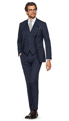 Hommes bleu marine - bleu,