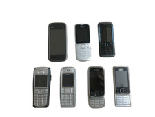 Divers téléphones mobiles