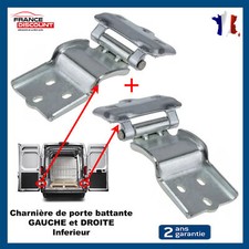 2x Charnière Porte Battante 180° pour JUMPER BOXER DUCATO 1617323580 1354551080
