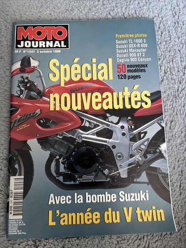 Moto journal 1247 essai suzuki - moto,