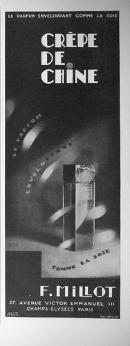 Publicité parfum millot - parfum, f.millot