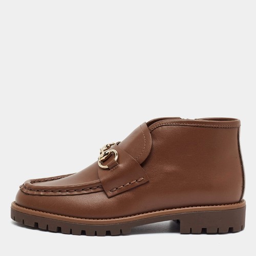 Bottines cuir marron - bottines, gucci