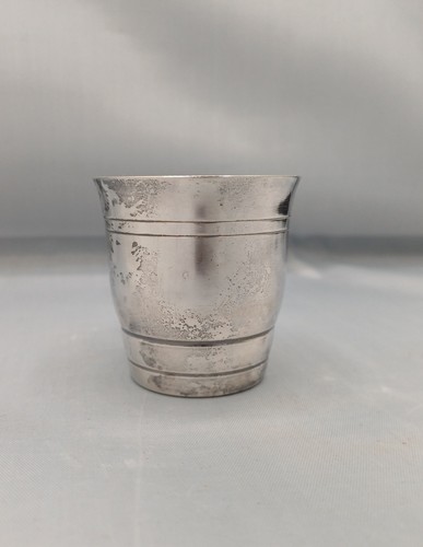 Timbale métal argenté - métal,