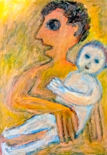 Tableau art brut - tableau,