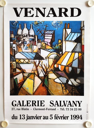 Affiche claude venard - affiche,