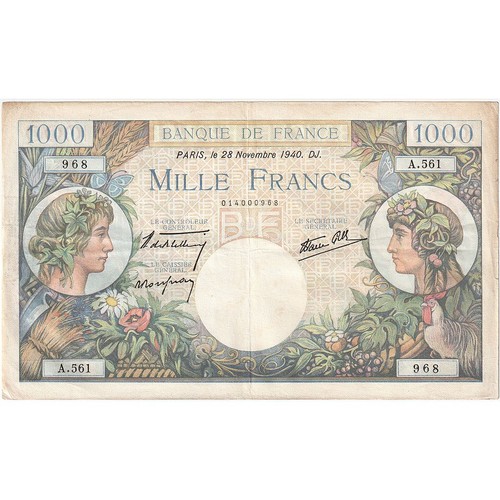 196288 france 1000 francs - france,,