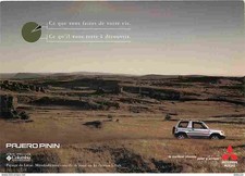 Automobiles - 4x4 Mitsubishi - Pajero Pinin - Carte Neuve - CPM - Voir Scans Rec