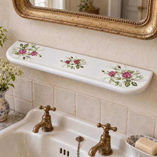 Vintage porcelain bathroom - vintage,