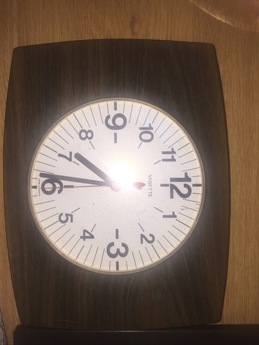 Pendule murale vintage vedette - pendule,