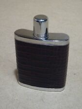 Flasque Gainée de cuir avec son bouchon gobelet STAINLESS Steel 7oz