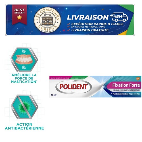 Polident crème adhésive - crème,