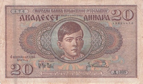 Billet banque banknote - de,