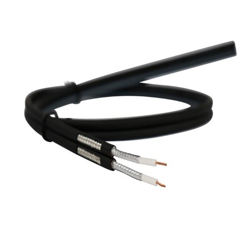 Double fusil câble coaxial - double,