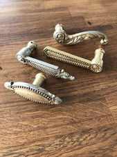 Poignées De Porte Lot Doré