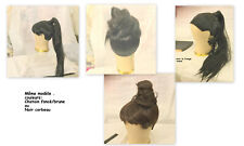 Perruque/Casque Mixte rigide Déguisement,Théatre, Vitrine, déco Curiosité