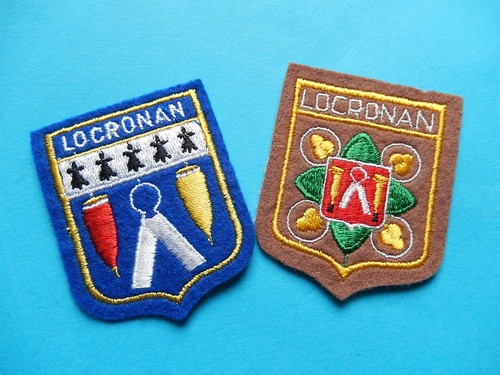 Lot ecussons locronan - 2,