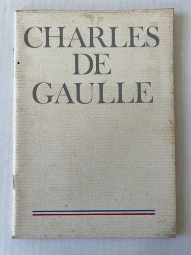 Livret charles gaulle - de,