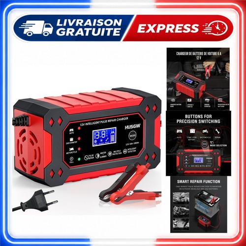 Chargeur batterie 12v - chargeur, de