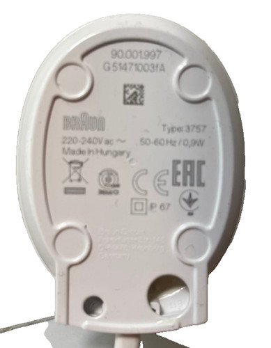 Chargeur oral braun 3757 - chargeur, oral-b