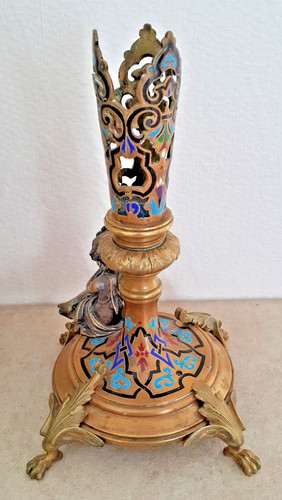 Piétement vase bronze - piétement, en