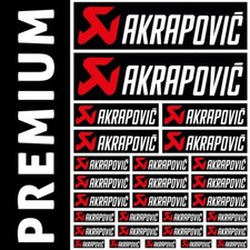 Akrapovic - 28 Stickers