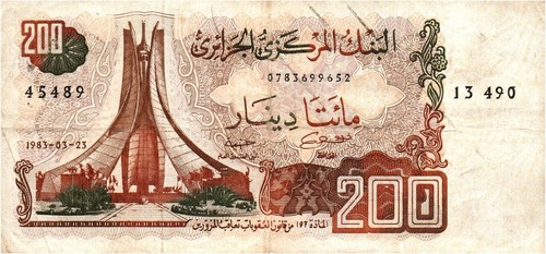 Algeria algérie 200 dinars - algeria,