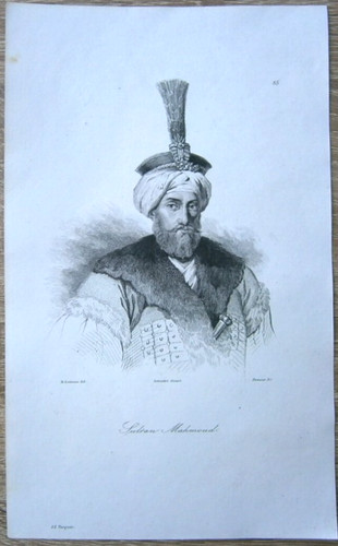 1840 print sultan mahmud - print,