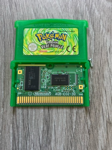 Pokémon version vert feuille - version,