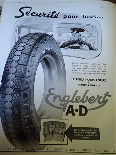 Pneu englebert - a.d., +