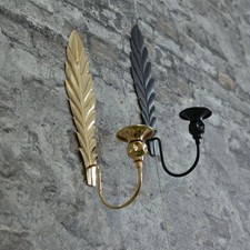 Pour couloir bougeoir forgé