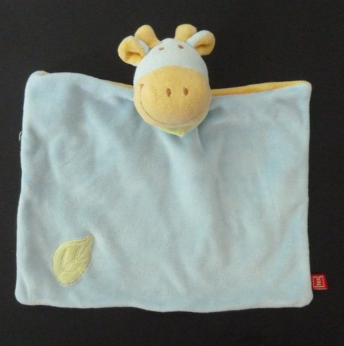 Doudou plat tex girafe - se.,