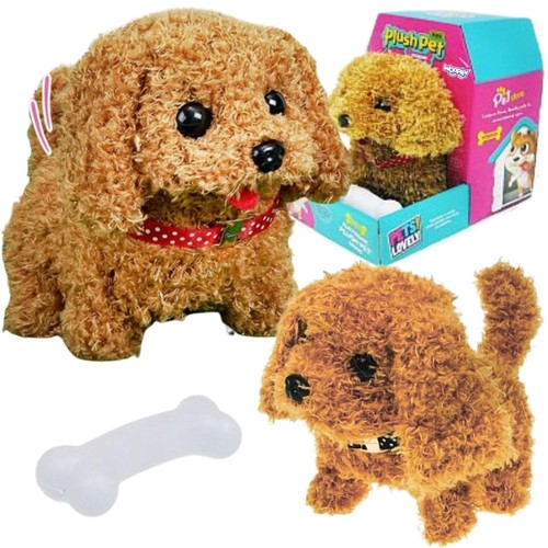 Chien peluche interactif - chien, en