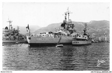 AVRP9-0500-BATEAU - COTE D'AZUR - TOULON - JEAN-BART - AU REPOS DANS LA RADE