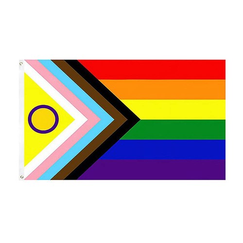 Drapeau progress pride - drapeau,
