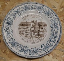 Ancienne assiette parlante - ancienne,