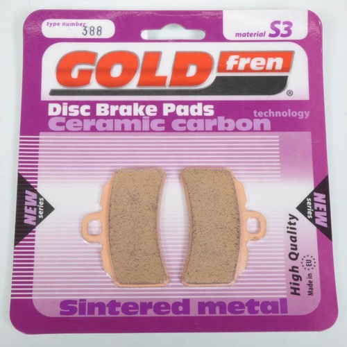 Plaquette frein gold - frein, fren