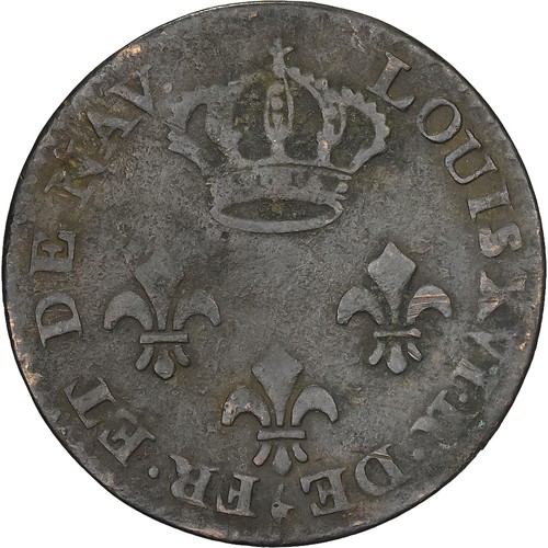Guyana louis xvi - xvi,, sous