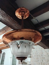 LUSTRE PLAFONNIER EZAN CUIVRE