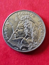 MONNAIE France 10 Francs 1986 Jimenez - Bretagne Touche le Listel Envoi gratuit.