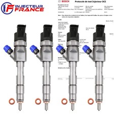 4x 0445110280 Injecteur Renault Grand Scenic Mégane 1.9 dCi 0986435192 H82606383