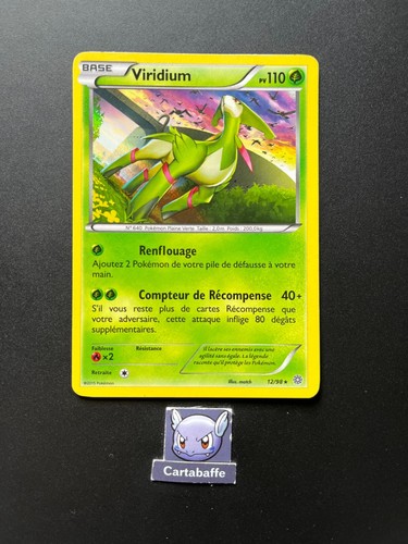Carte pokémon viridium 98 - carte,