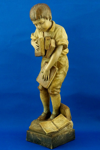 Goldscheider sculpture terre - sculpture,