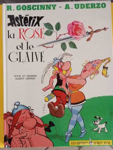 Asterix rose et le - la,